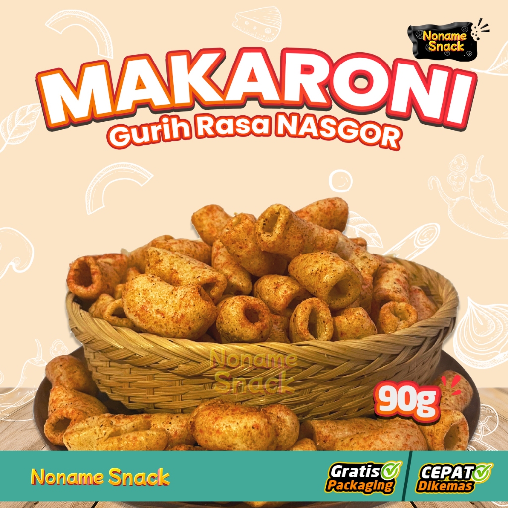 

NoName Snack - Makaroni Nasgor 90g