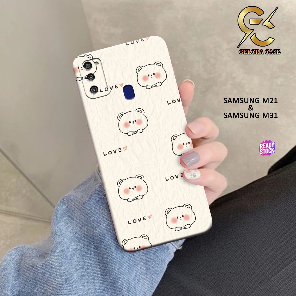 Case Samsung Galaxy M21/Samsung Galaxy M31 - geloracase - Casing Samsung Galaxy M21 - Motif case car