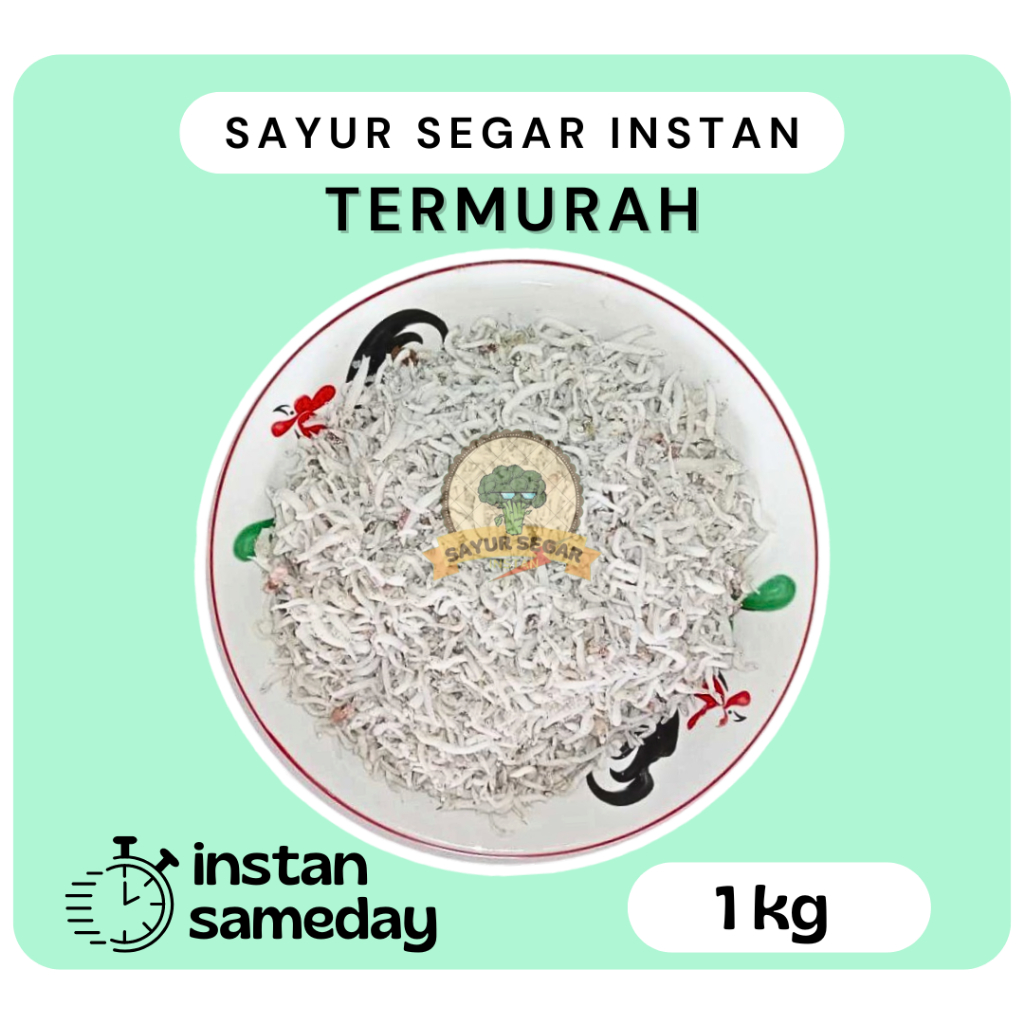 

Teri Medan/Ikan Asin Teri Medan Segar 1 kg
