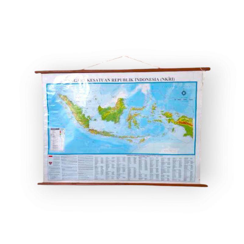 

Peta Indonesia NKRI ukuran 182x109cm