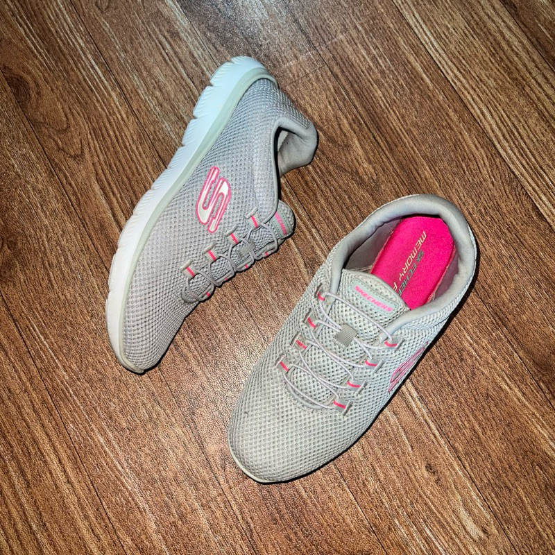 Skechers pure taupe 38 sale ori slip on preloved second