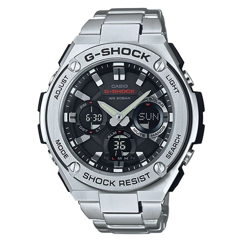 Jam Tangan Pria Tali Rantai G-Shock GS GST-B500D-1ADR