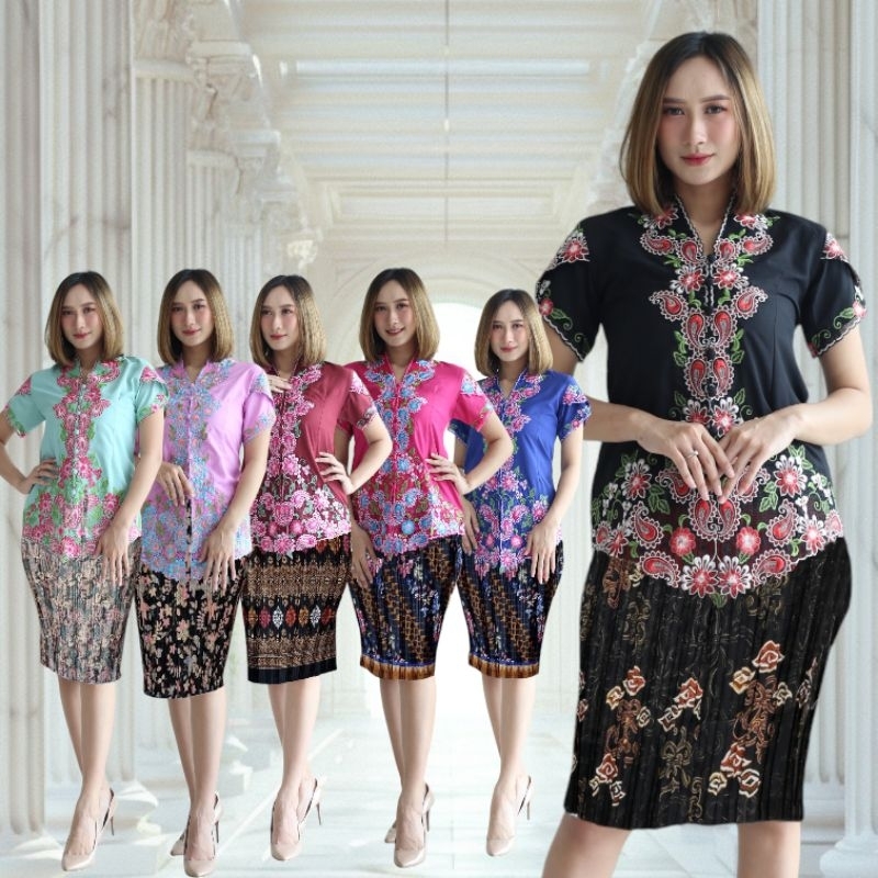 KEBAYA BORDIR PENDEK KEBAYA LENGAN PENDEK KEBAYA NATALAN KEBAYA LENGAN TINGKAT KEBAYA TERBARU