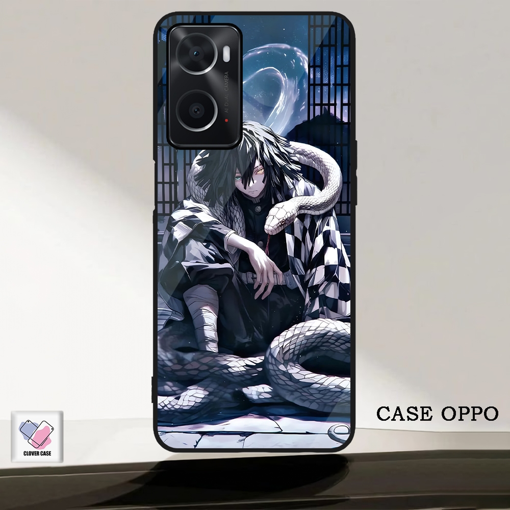 [AM94] Case Glossy Case | OPPO A96 A76 A36 | CASE KEKINIAN LUCU |  Casing Hp Kilau Motif IGURA OBANA