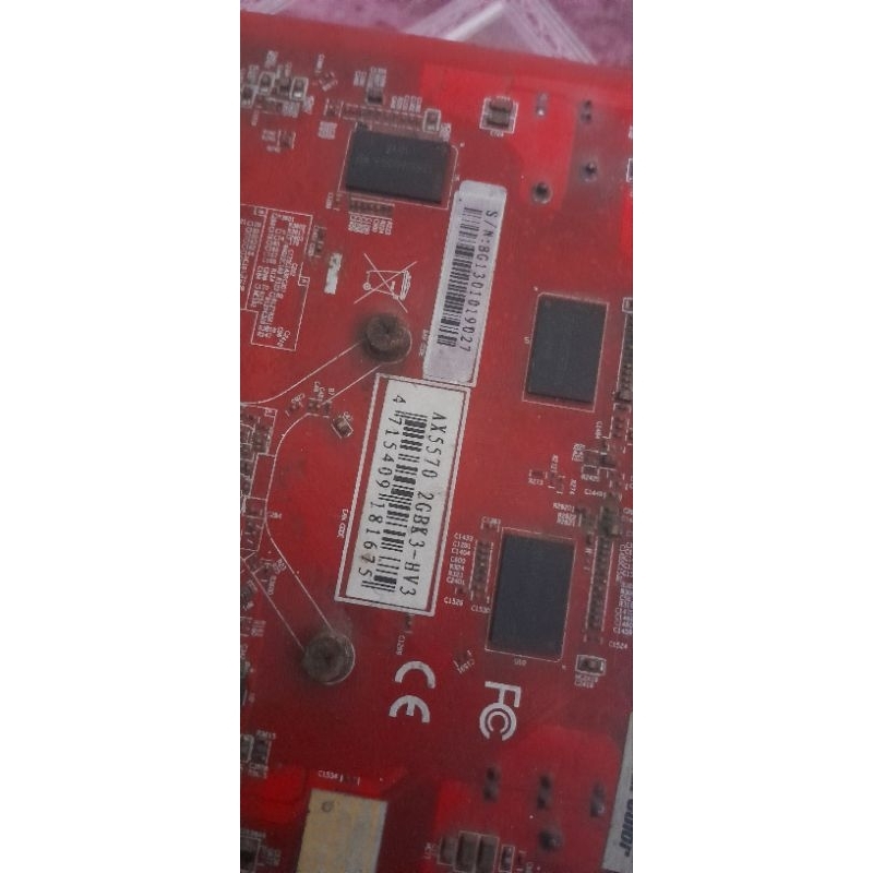 vga radeon HD5500 bekas normal 2gb