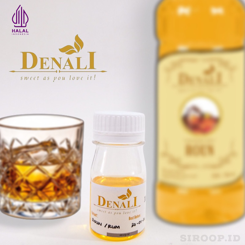 

Denali Syrup Repack Roun / Sirup Rum Kopi (30ml,75ml,100ml)