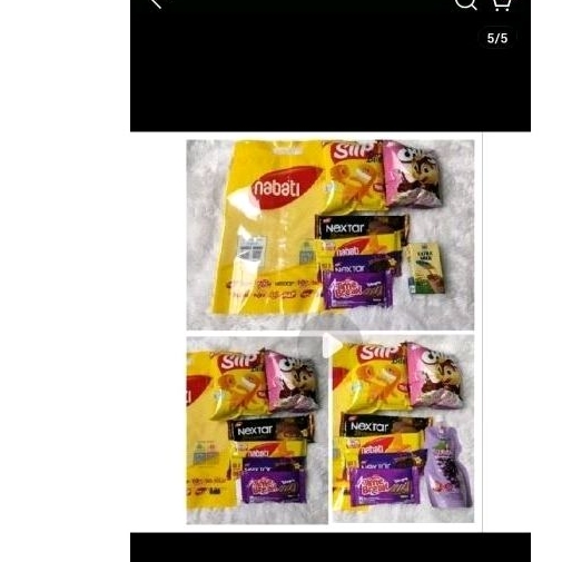 

paketan nabati Snack ulang tahun