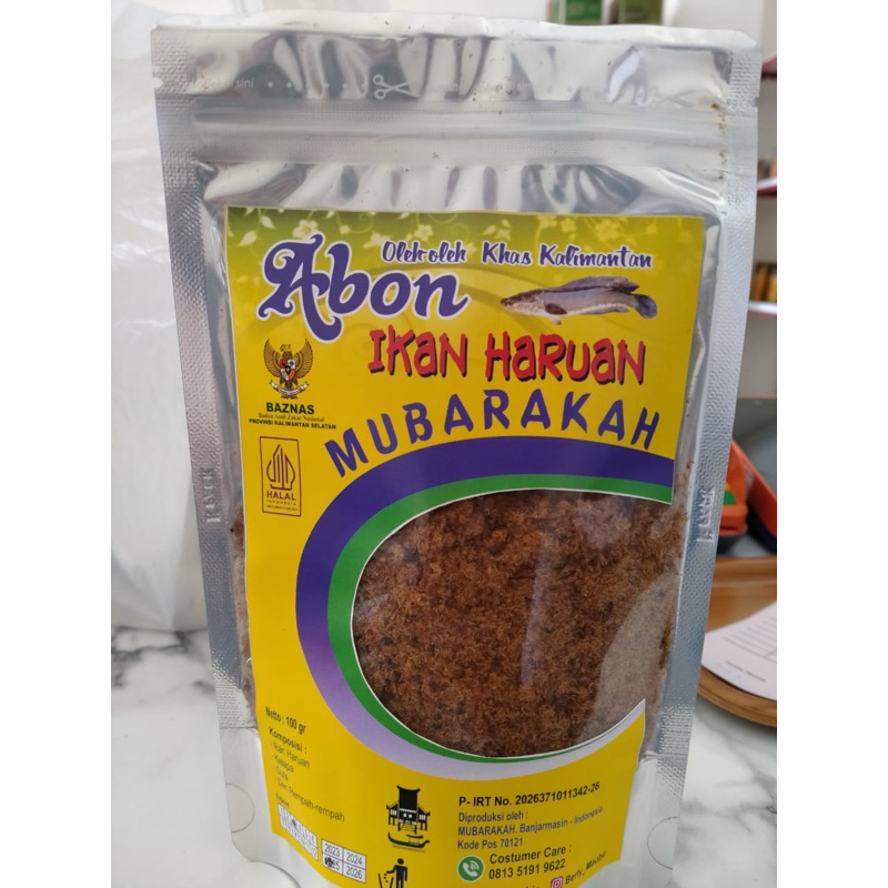 

Abon Ikan Haruan/Gabus Mubarakah