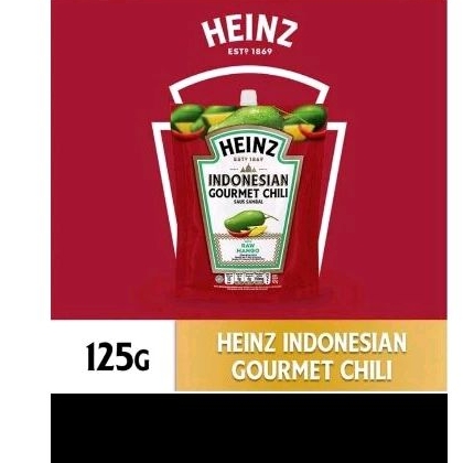 

saus sambal heinz with raw manggo