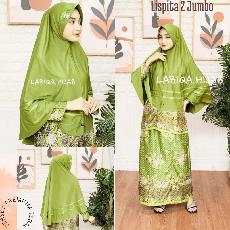 JILBAB MUSLIMAT NU JUMBO LISPITA 2