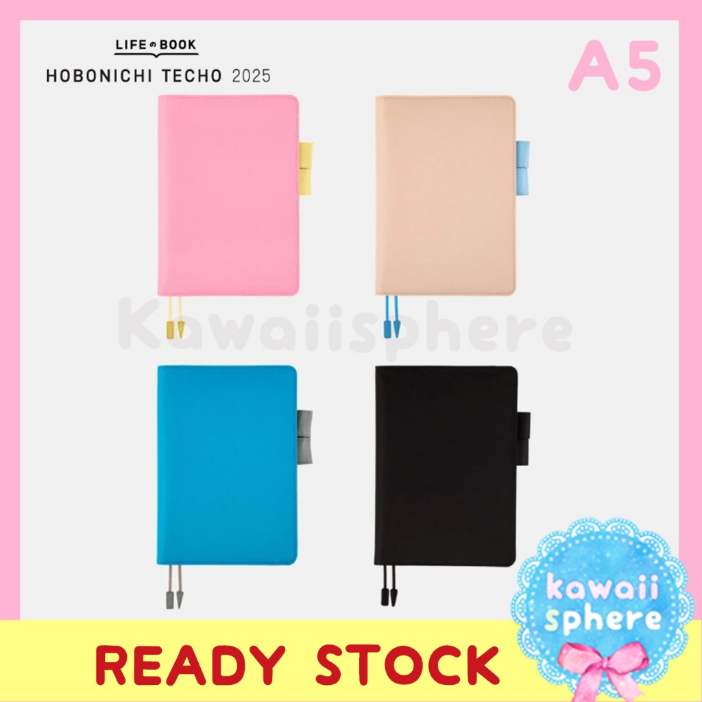 

Hobonichi Techo 2025 Colors Series A5 (Cover Only) | Hobonichi 2025 | Ready Stock Handcarry Japan