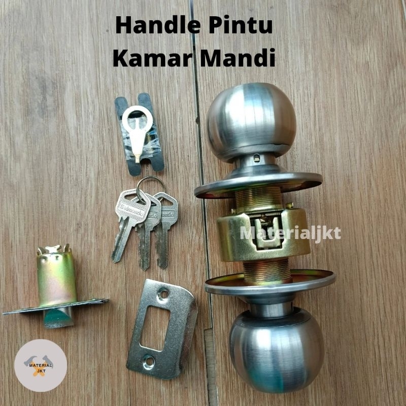 HANDLE PINTU MURAH / HANDLE PINTU KAMAR MANDI / HANDLE PINTU STAINLESS / HANDLE PINTU