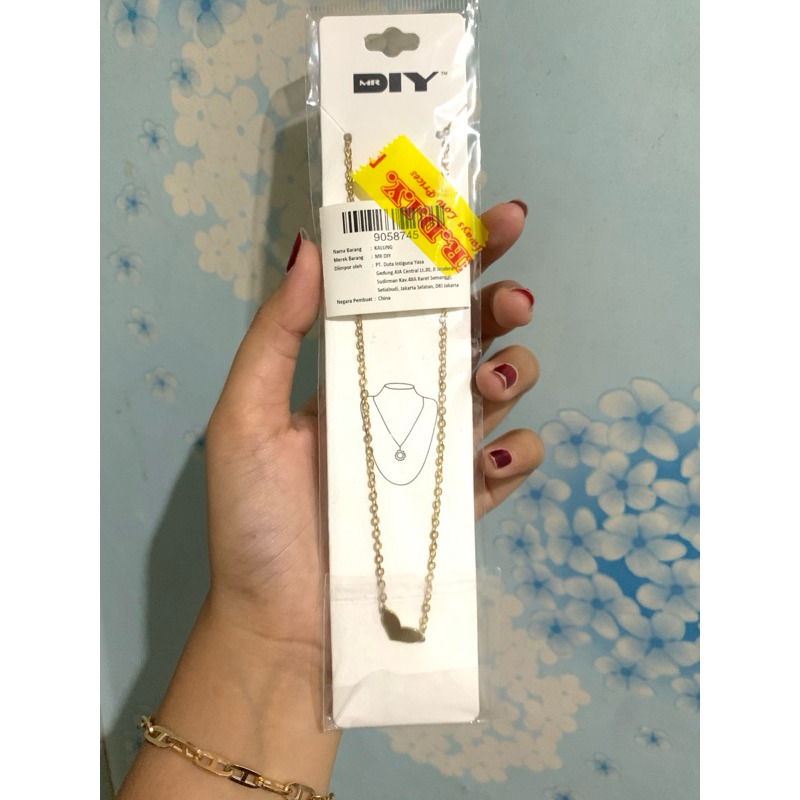 preloved kalung MR.DIY// free baju