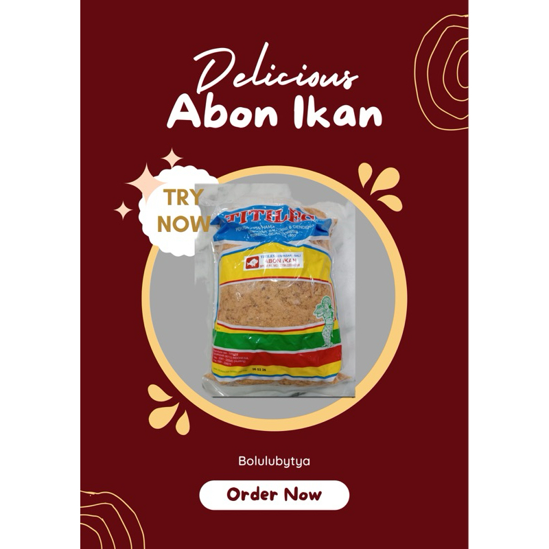 

100% ORIGINAL! ABON IKAN TITILES 500grm (OLEH-OLEH KHAS BALI)