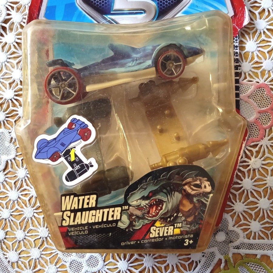 HOT WHEELS/HOTWHEELS BATTLE FORCE 5 - WATER SLAUGHTER