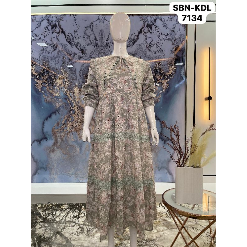 Dress Nazwa / midi dress caton ORI nazwa