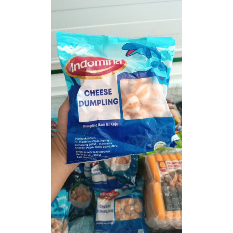 indomina dumpling keju 500 gram