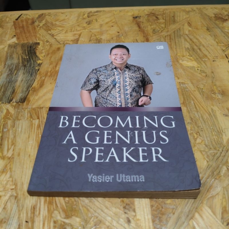 Buku Becoming a Genius Speaker