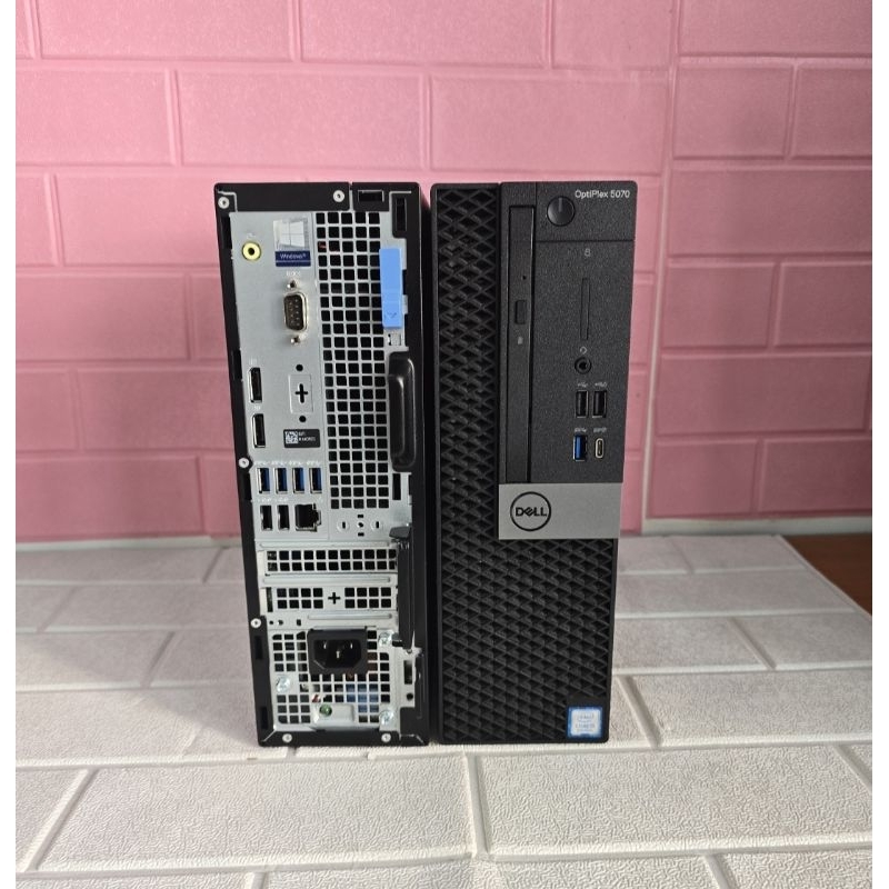 PC DELL OPTIPLEX 5070 SFF  CORE I5 9500 GENERASI 9  RAM 32 GB SSD 1 TB
