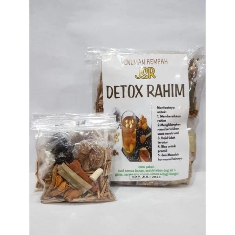 

Wedang JSR Detox Rahim -Jeruk Nipis Jahe Sere dan Kunyit -1pcs