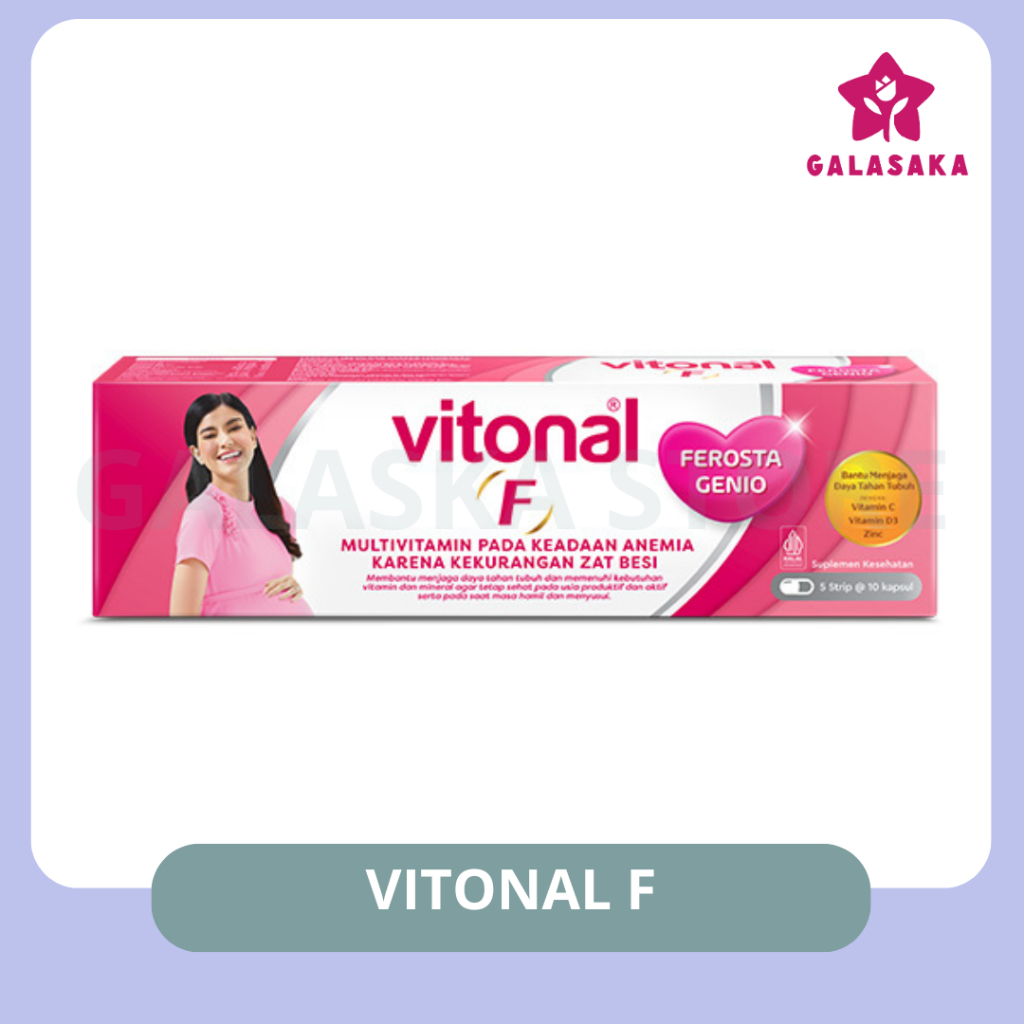 VITONAL F MULTIVITAMIN PADA KEADAAN ANEMIA | VITAMIN DAN MINERAL IBU HAMIL DAN MENYUSUI