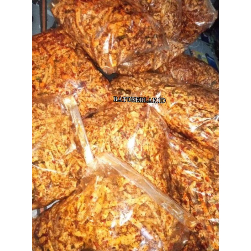 

(PAKET RESELLER) BASRENG/BASO GORENG kemasan 10 KG/ Basreng extra pedas daun jeruk