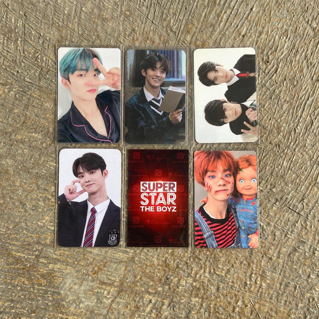 THE BOYZ PHOTOCARD CHANGMIN Q CHUCKY SSTBZ PAJAMA SWITCH
