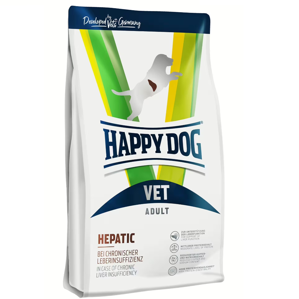 Happy Dog Vet Diet HEPATIC DOG Dry Dog Food ( Liver ) 1KG / Makanan Kering Anjing Khusus Untuk Hati 