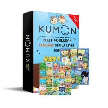 KUMON PAKET LENGKAP PEMBELAJARAN ANAK - MEDIA PEMBELAJARAN GURU ORANG TUA