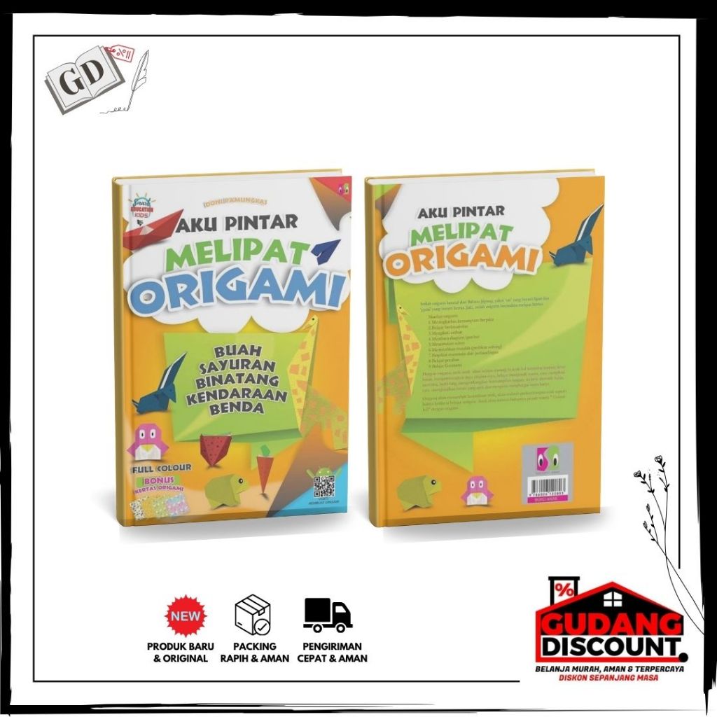 BUKU AKU PINTAR MELIPAT ORIGAMI
