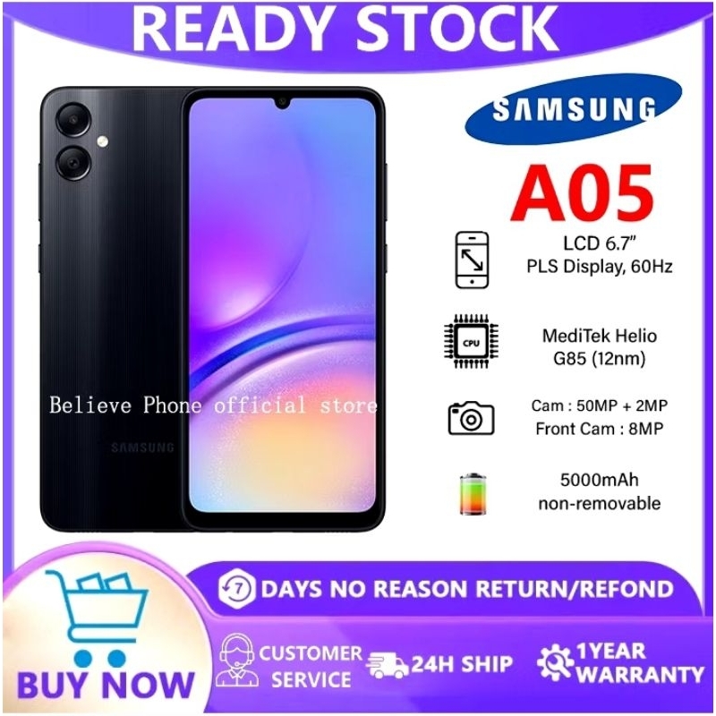 READY Hp Samsung galaxy A50 Stok Terbatas Ram4 Cas Tife C  Penyimpanan 128Gb Batre Tahan Awet