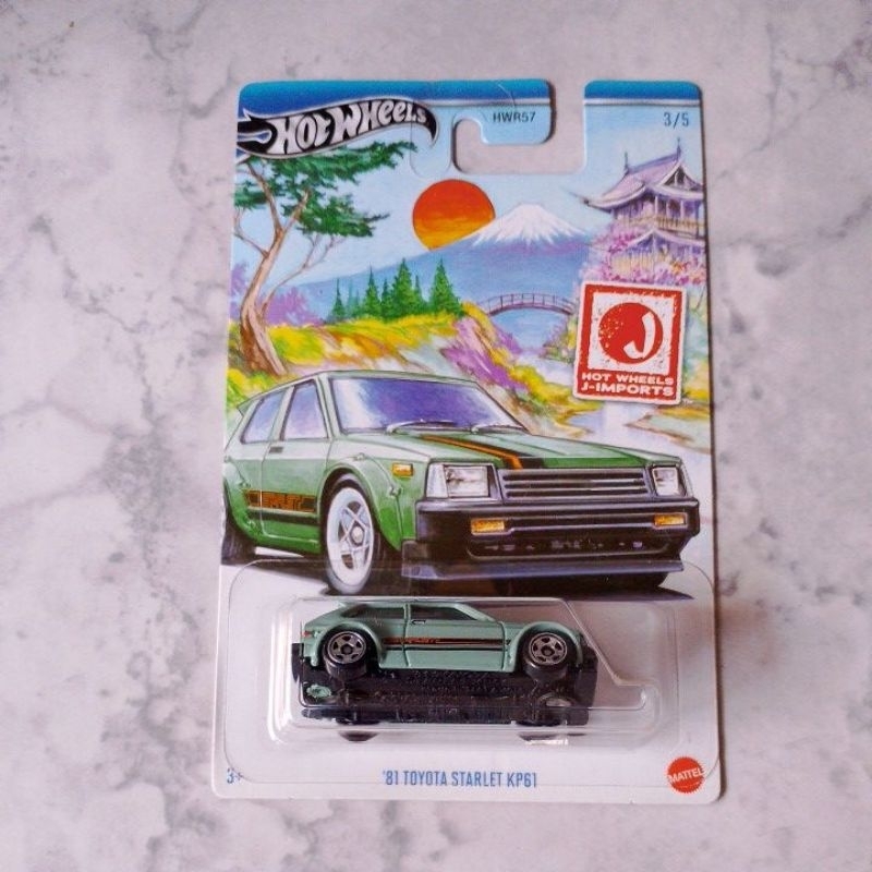 hotwheels j-import Toyota starlet