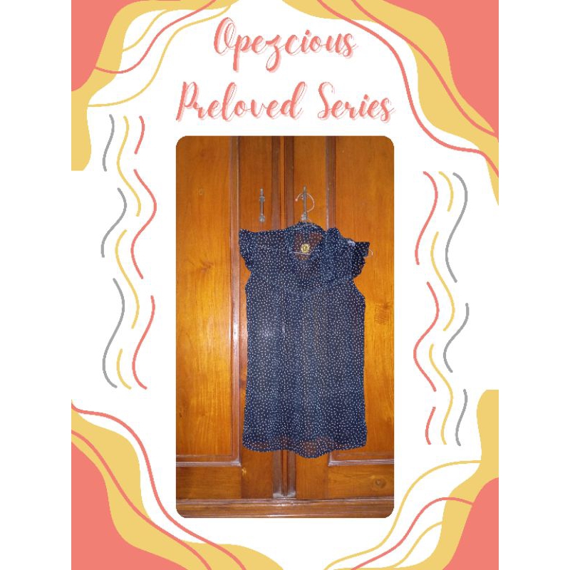 BLOUSE SLEEVELESS  PRELOVED