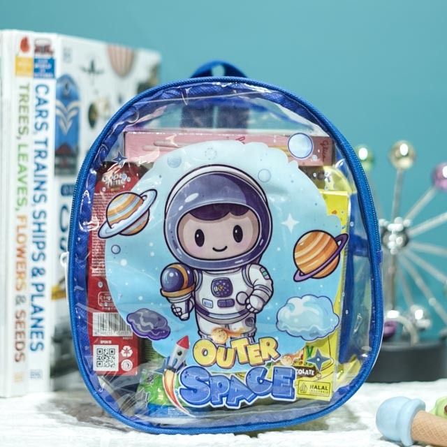 

(CLEAR BAG) Ready Stock Birthday Tas Ulang Tahun Anak Goodie Bag Premium Souvenir Ultah Swim Bag