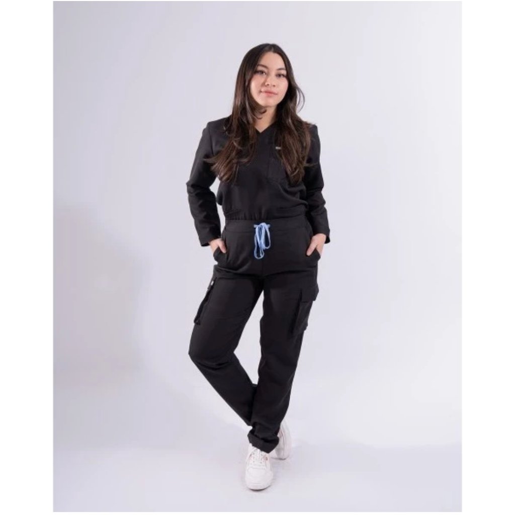The SCRB - baju scrub / medical scrubs / baju jaga medis - Classic 2 LS