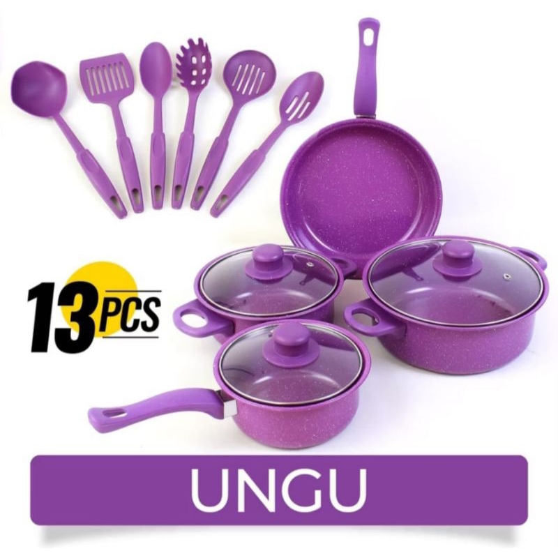 PANCI SET / COOKWARE SET / PERALATAN MASAK LENGKAP SET