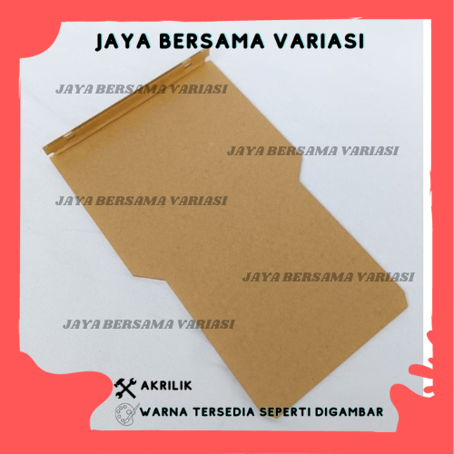 MUDFLAP AKRILIK VARIO 110 FI PANJANG MUDFLAP VARIO 110 INJEKS