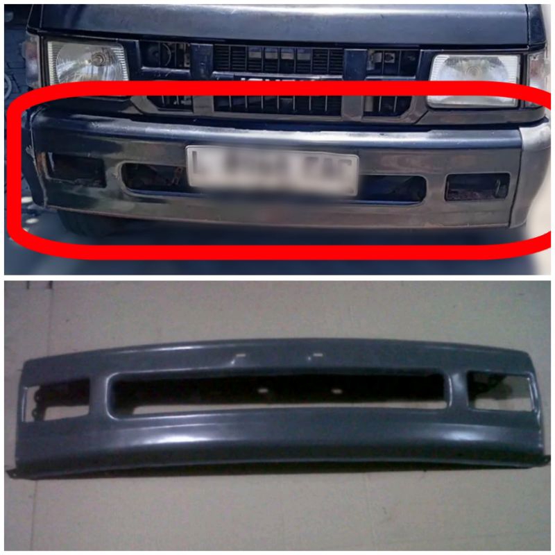 bemper besi depan panther kotak atau pick up Ori