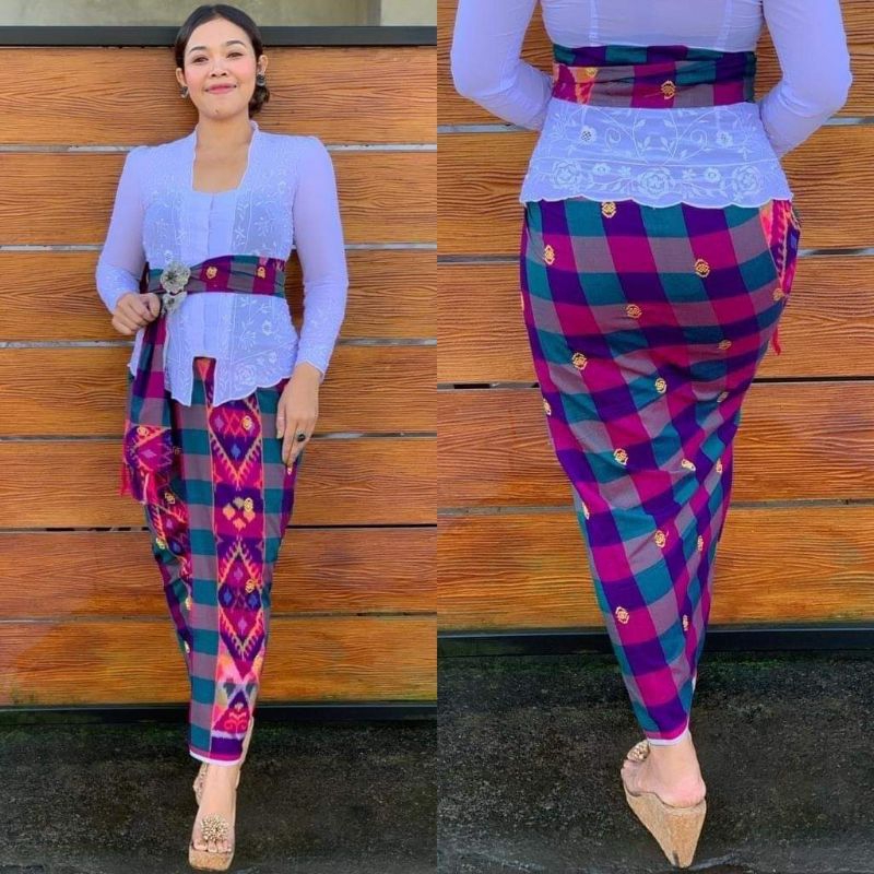 Kamen Endek tretes set selendang