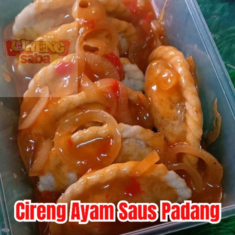 

Cireng isi Ayam Saus Padang / Jajan / Snack Mbanana