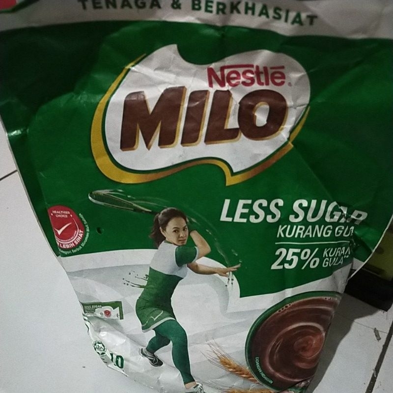 

MILO LESS SUGAR 10 STICK /MINUMAN MALT COKLAT BERKHASIAT