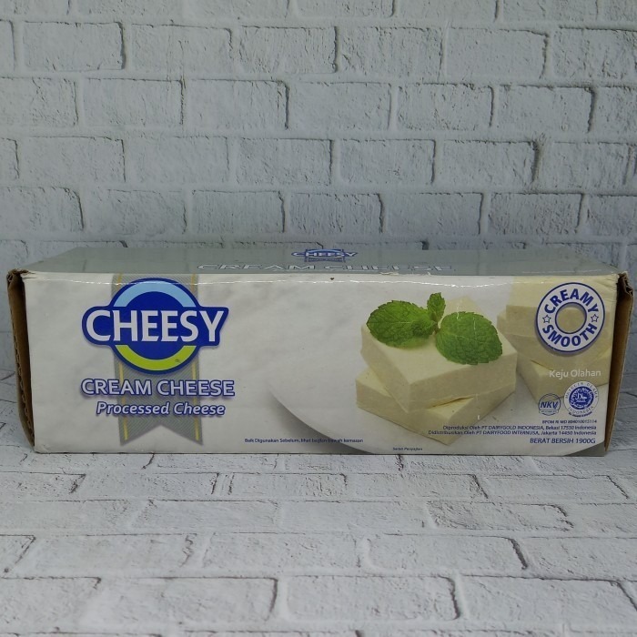 

CHEESY CREAM CHEESE 1.9KG, CREAM KEJU U/ CAMPURAN CAKE, MINUMAN DLL