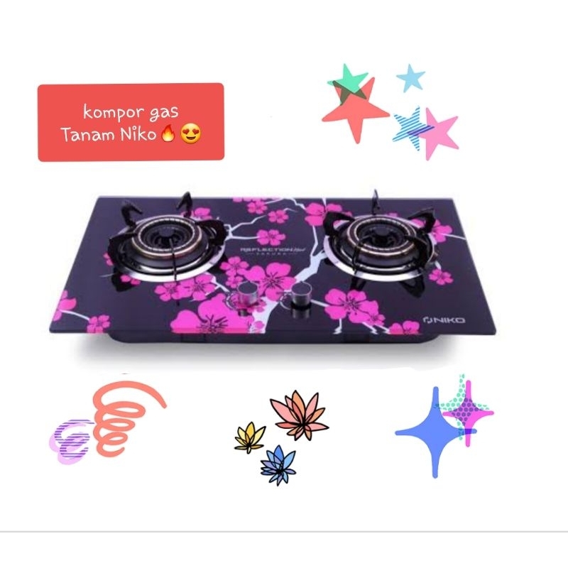 Kompor Gas Tanam Niko sakura