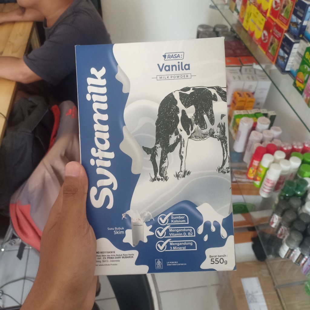 

SYIFA MILK VANILLA 550 GR