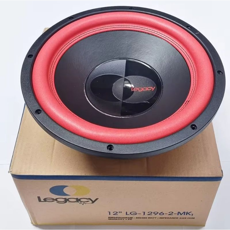 Speaker Legacy 12inch Subwoofer Double Coil 1296-2