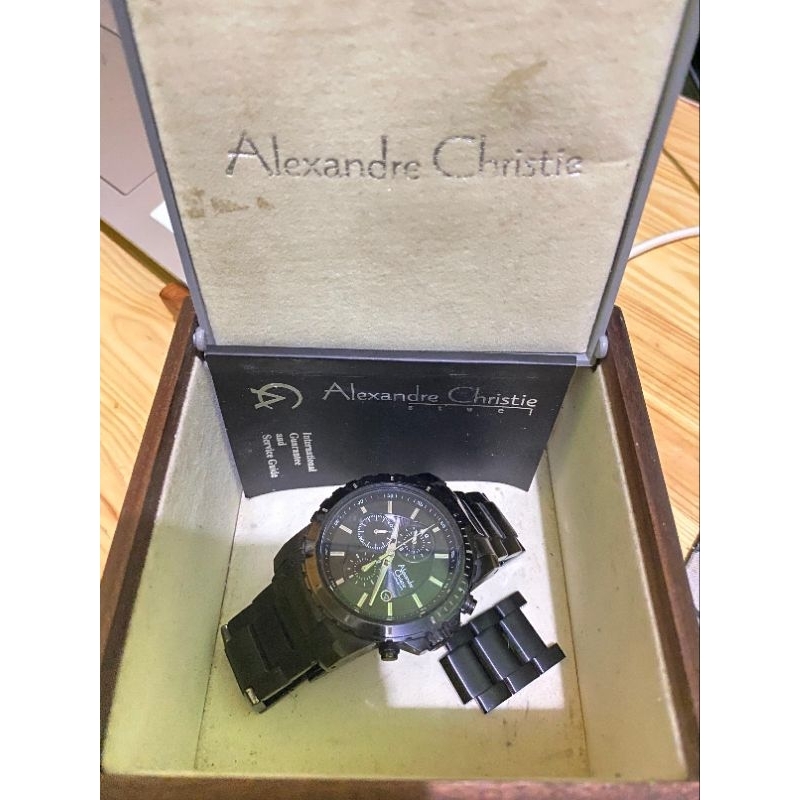Jam Tangan Pria Ori Second Alexandre Christie
