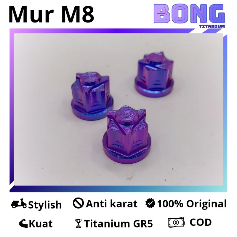 Mur Titanium M8 Titanium GR5 Original