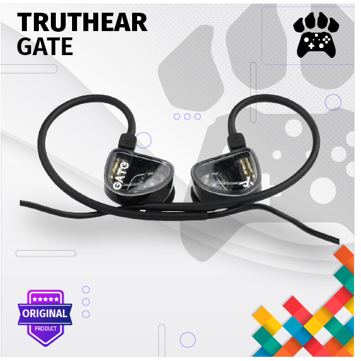 Truthear Gate True Tru Thear Gate 10mm Dynamic Driver In-Ear Headphone Earphones