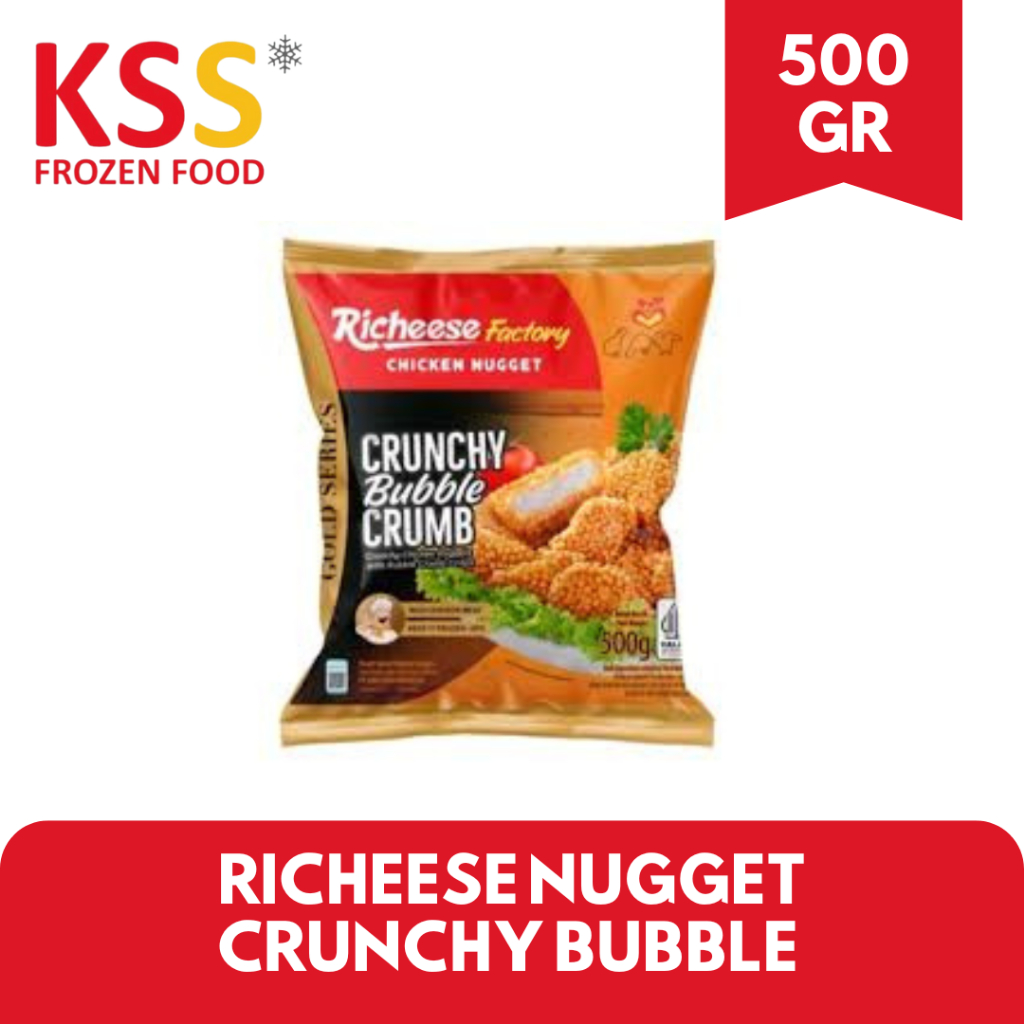 

RICHEESE NUGGET CRUNCHY BUBBLE 500 GR X 12