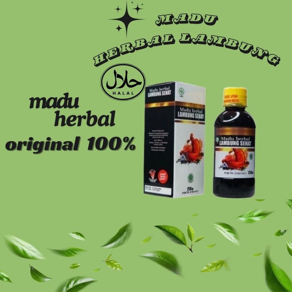 MADU HERBAL LAMBUNG SEHAT MERINGANKAN GANGGUAN LAMBUNG